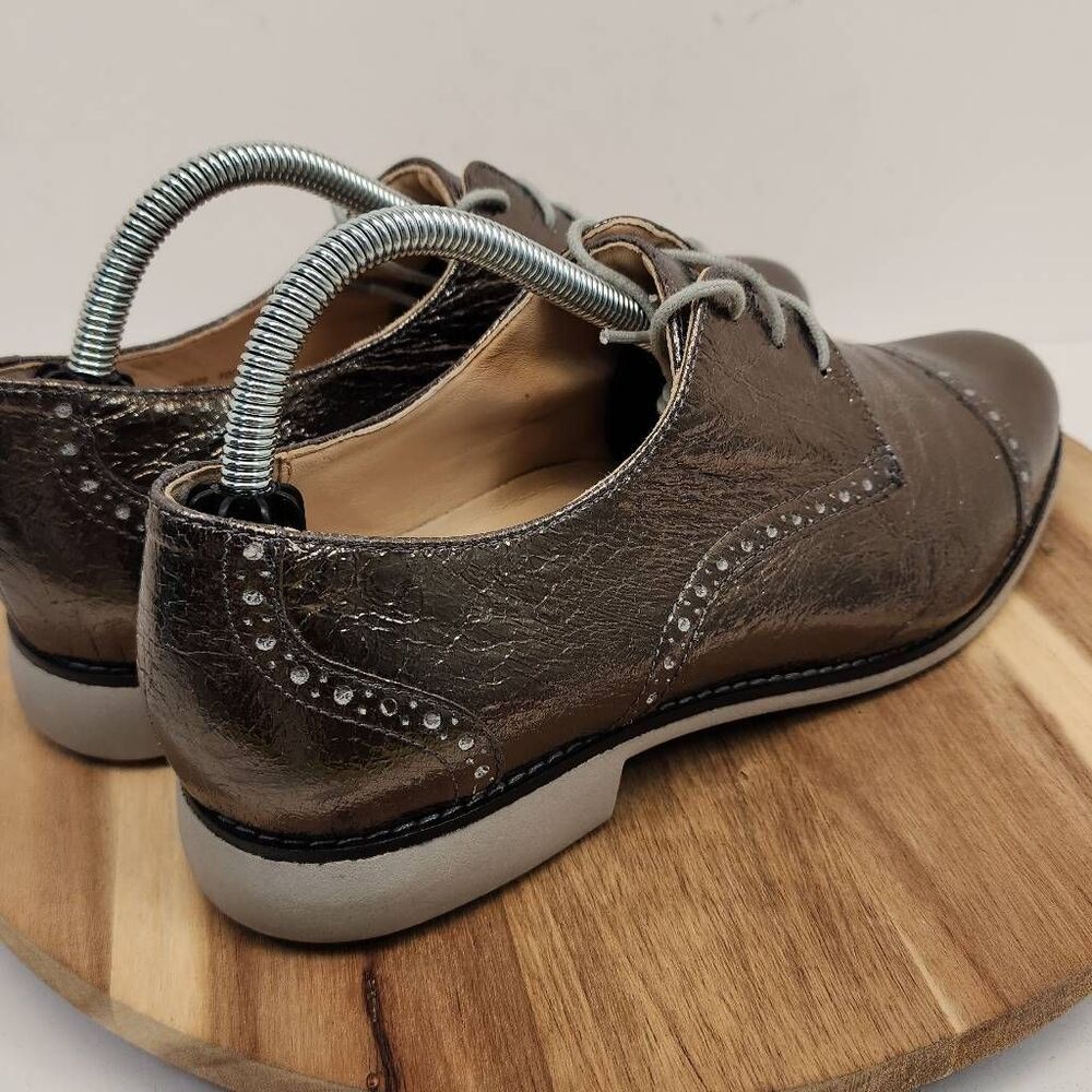 Cole Haan Gramercy Derby Bronze Women's Size 10 C - Picture 4 of 10